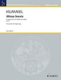 Missa brevis op. 5 a